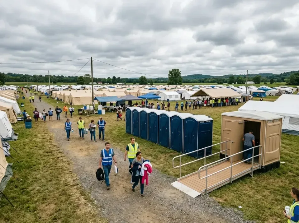 disaster-relief-camp-restrooms-010 — frequently asked questions, Dumpster & Portable Bathrooms Rental in Olyphant, PA